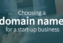 Choosing a domain name for a start-up business