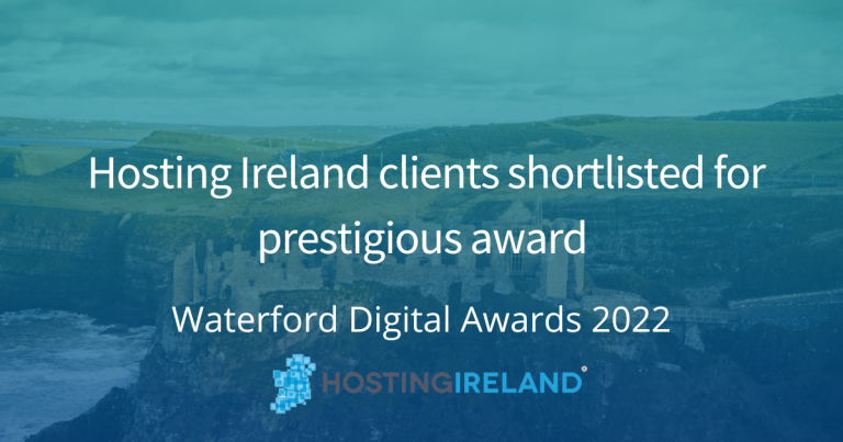 Hosting Ireland clients shortlisted for prestigious award