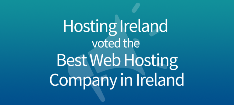 Hosting Ireland voted Best Web Hosting Company in Ireland